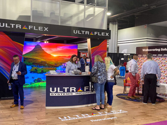 Ultraflex's Sign Expo Booth